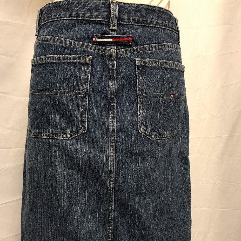 Tommy Hilfiger long jean maxi skirt Nwot